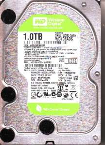 Western Digital WD10EADS 11M2B2 1Tb SATA dcm HBRNNT2MA  