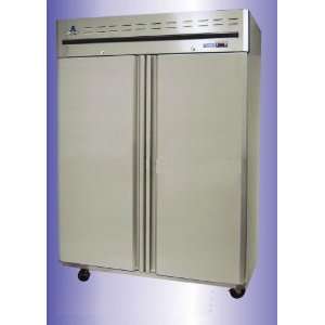   ATM 48F 2 Solid Door Upright Reach In Freezer   Top Mount Appliances