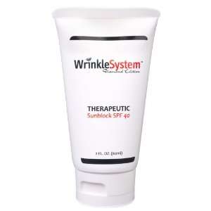    Wrinkle System Therapeutic Sunblock SPF 40
