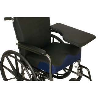Medline Comfort Wheelchair Half Lap Tray Padded Right  