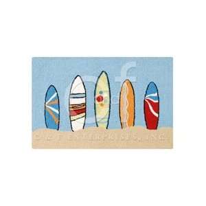  22 x 34 Washable Rug, Surf Boards