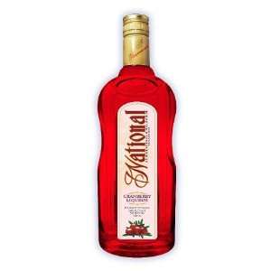  Natsionalnaya Cranberry Sweet Infusion Liqueur 750ML 