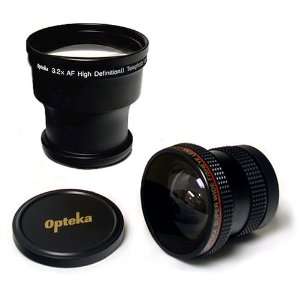  .22x Fisheye & 3.2x Telephoto HD² Professional Lens Set 