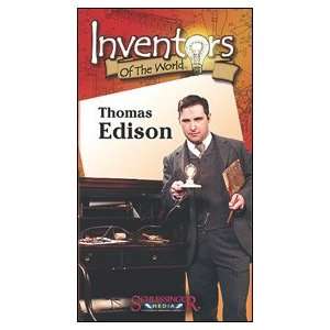  Inventors of the World Thomas Edison    VHS Schlessinger 