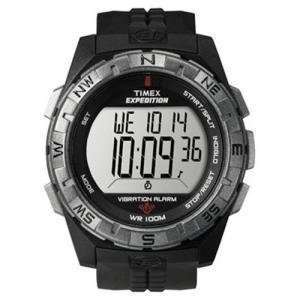  Timex Expedition Vibrate Alert Watch   Full Size   Black 