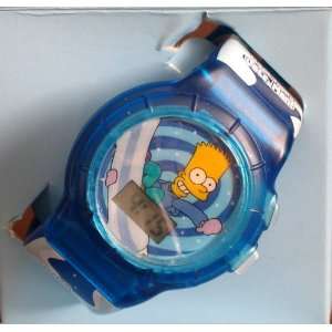   The Simpsons BART Talking WATCH   2002 Burger King Promo Toys & Games