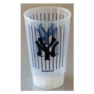  New York Yankees 4 Pack Plastic Tumblers 