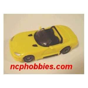   Tyco   Viper Convertible (yellow) SLot Car (Slot Cars) Toys & Games