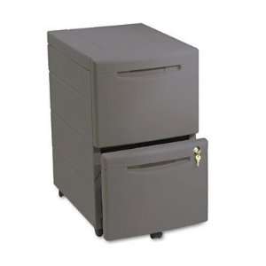   Pedestal File, Two File Drawers, Charcoal (ICE95412)