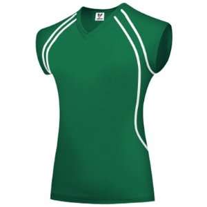   Custom Volleyball Jerseys  Uniforms FOREST/WHITE WM