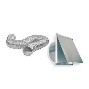   Vent Kit, 25 of Flexible Aluminum Duct By Airman 