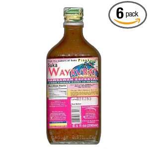 Suka Waykurat natural Coconut Vinegar 250ml (Pack of 6)  