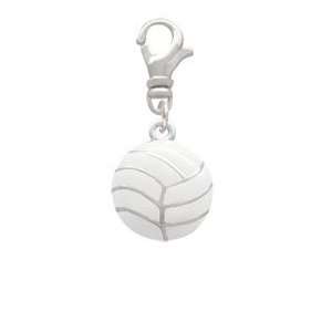  Large Volleyball Clip On Charm Arts, Crafts & Sewing