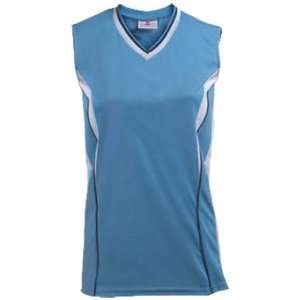 Teamwork Archer Custom Volleyball Jerseys 447 COLUMBIA BLUE/WHITE/NAVY 