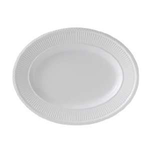  Wedgwood Edme White Oval Platter 15.75