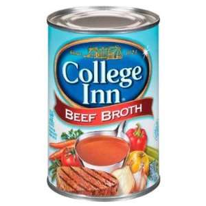 College Inn Beef Broth 14.5 oz (Pack of Grocery & Gourmet Food