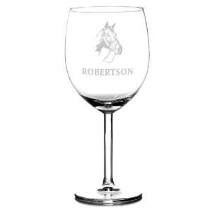  Horse Wine Glass